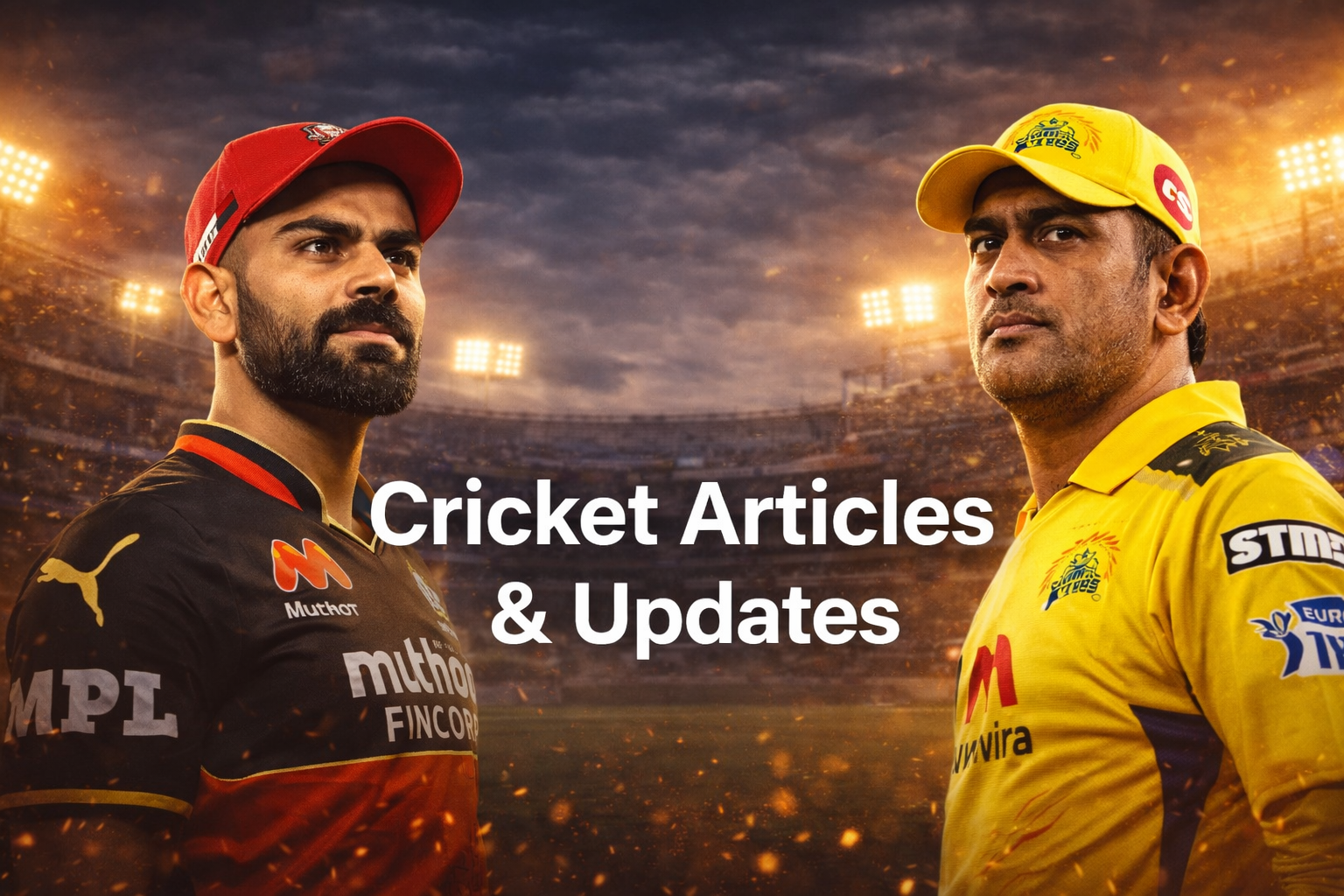 Latest Cricket Stories & Insights​ kohali and dhoni