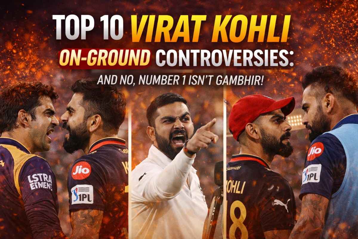 Top 10 Virat Kohli On-Ground Controversies
